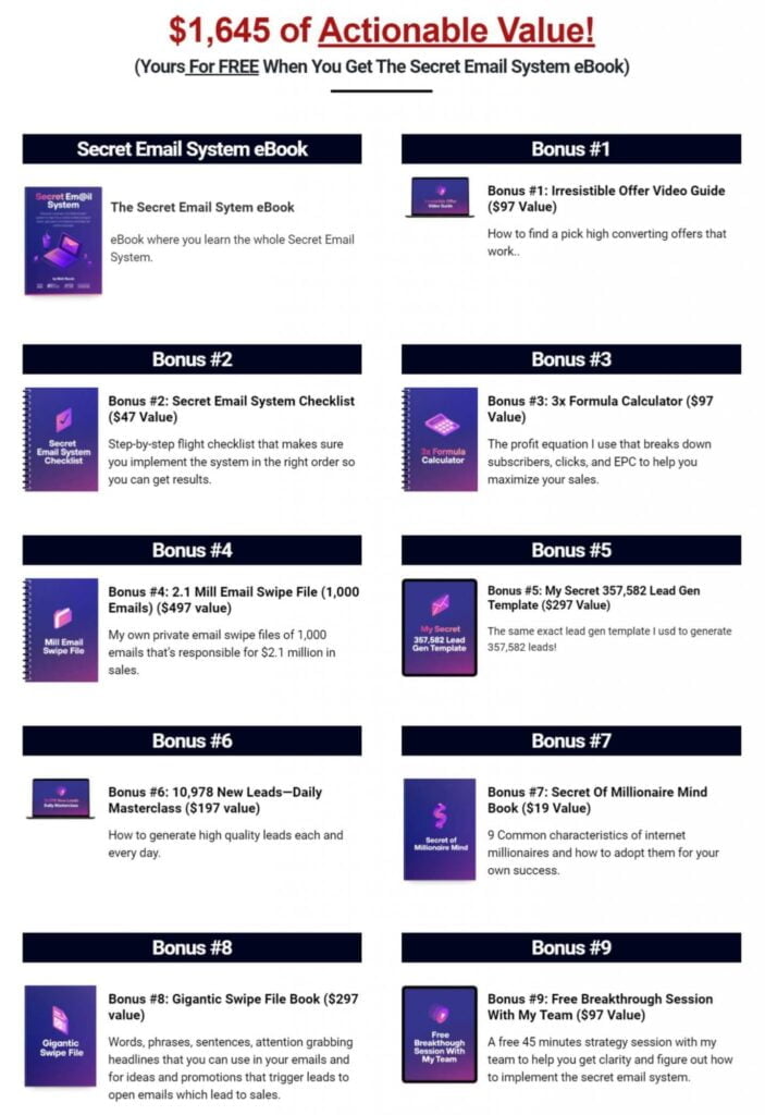 Secret-Email-System-bonus