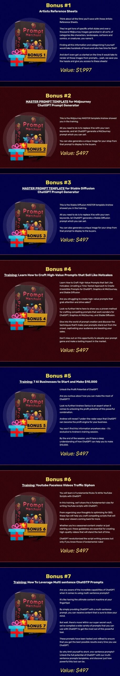 PROMPTMERCHANT BONUS