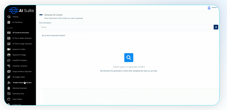Ai Product Name Generator