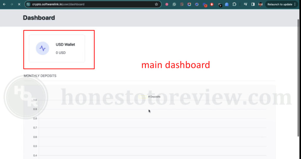 Crypto Cloud-dashboard