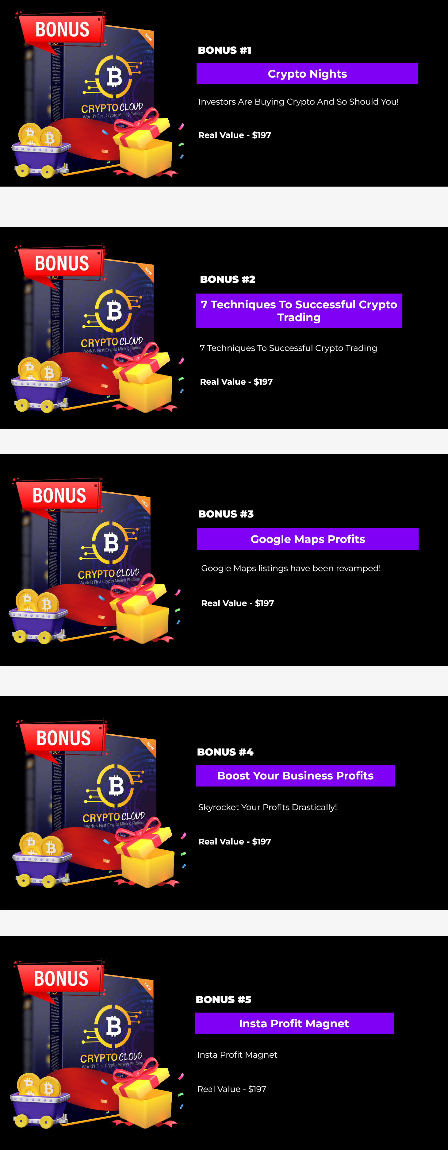 Crypto Cloud Bonus Offers To Scale Your Income