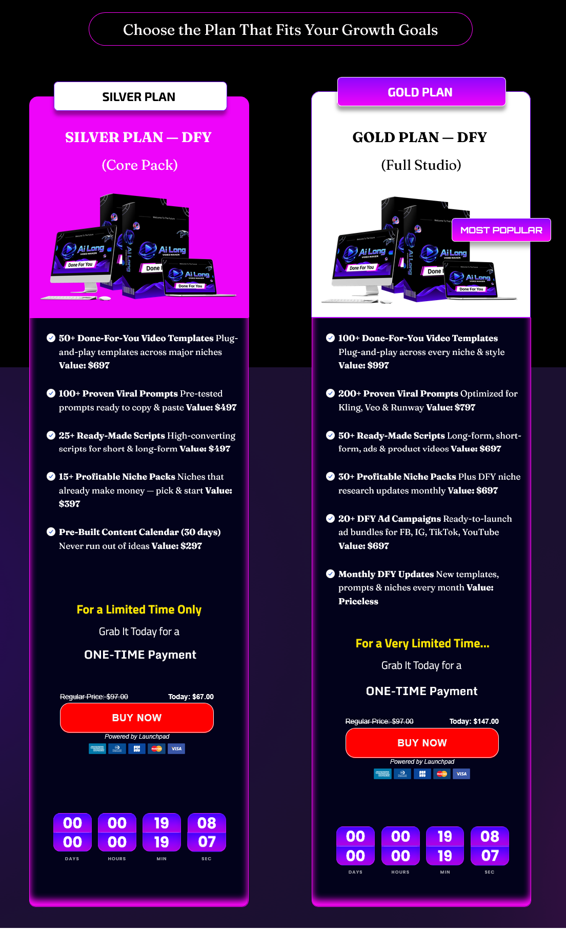 OTO 2 AI Long Video Creator DFY Edition